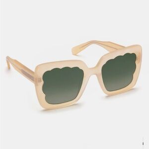 KREWE Sunglasses — Elizabeth Blush Mirrored